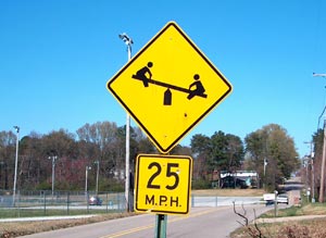 See-Saw Sign